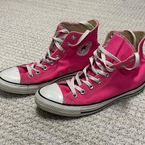 Converse Pink High-Top Sneakers EurSz42